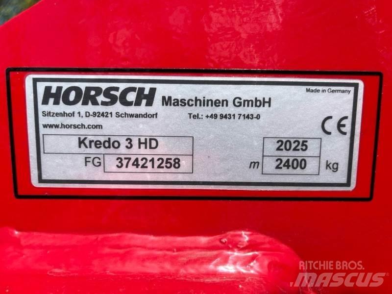 Horsch Kredo 3 HD Grades mecânicas e moto-cultivadores