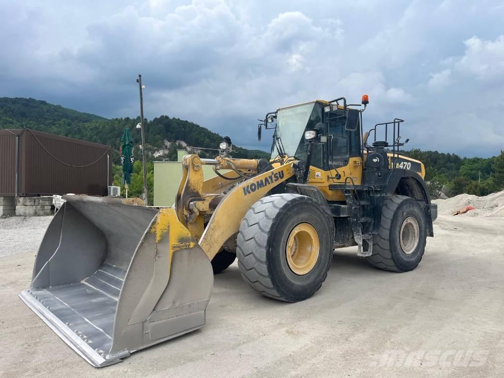Komatsu WA 470-8 Pás carregadoras de rodas