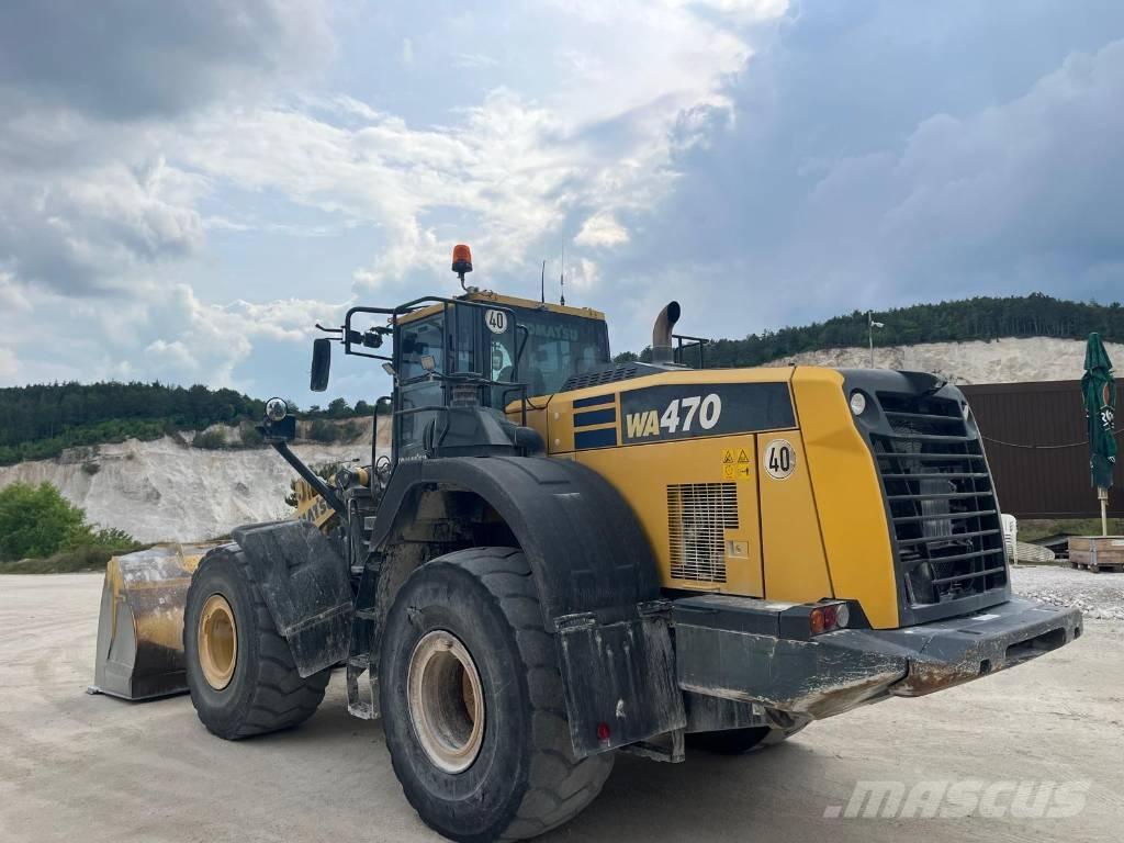 Komatsu WA 470-8 Pás carregadoras de rodas