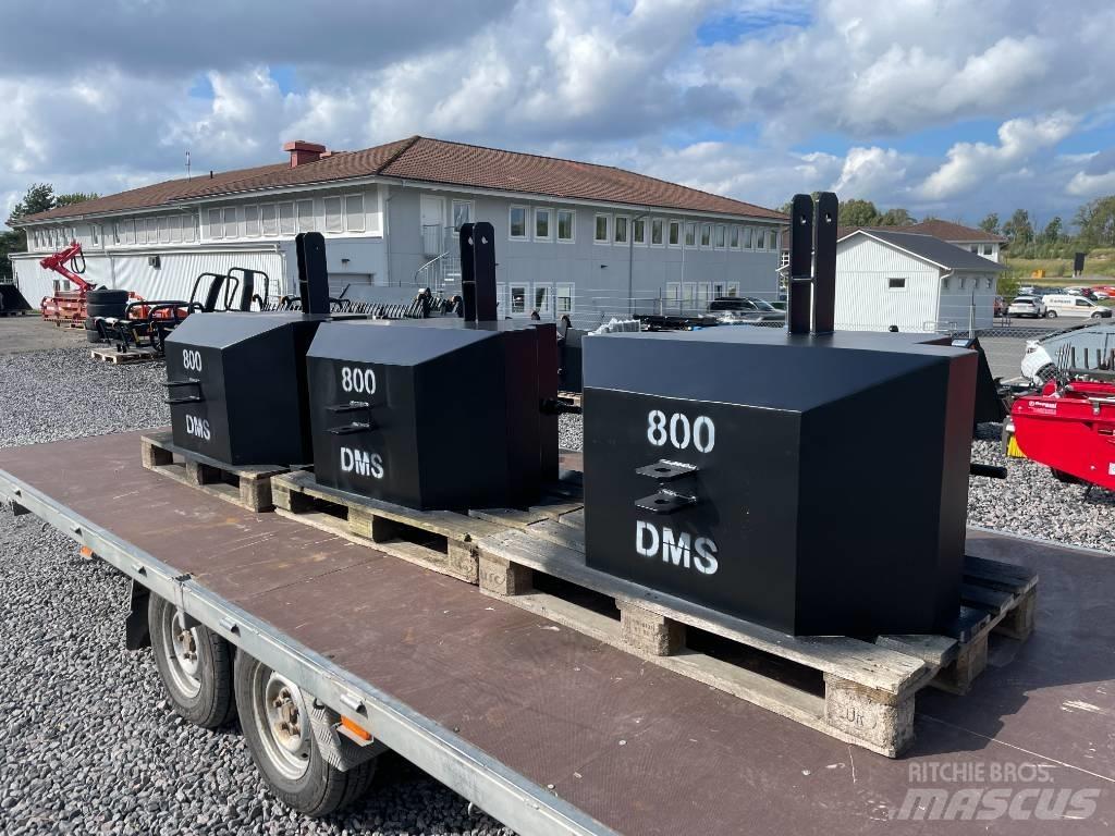  DSM Frontvikt 800kg Pesos Frontais