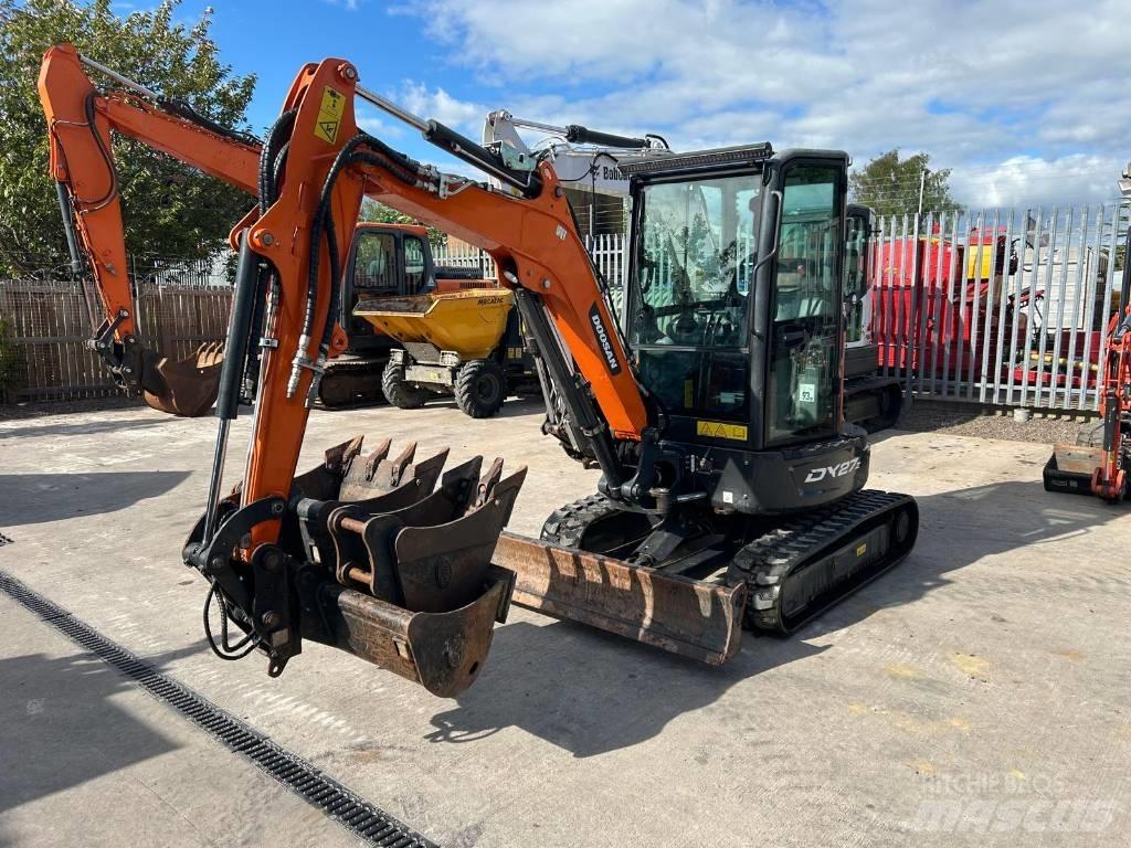 Doosan DX 27 Z Mini Escavadoras <7t