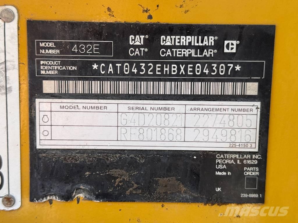 CAT 432 E Retroescavadoras