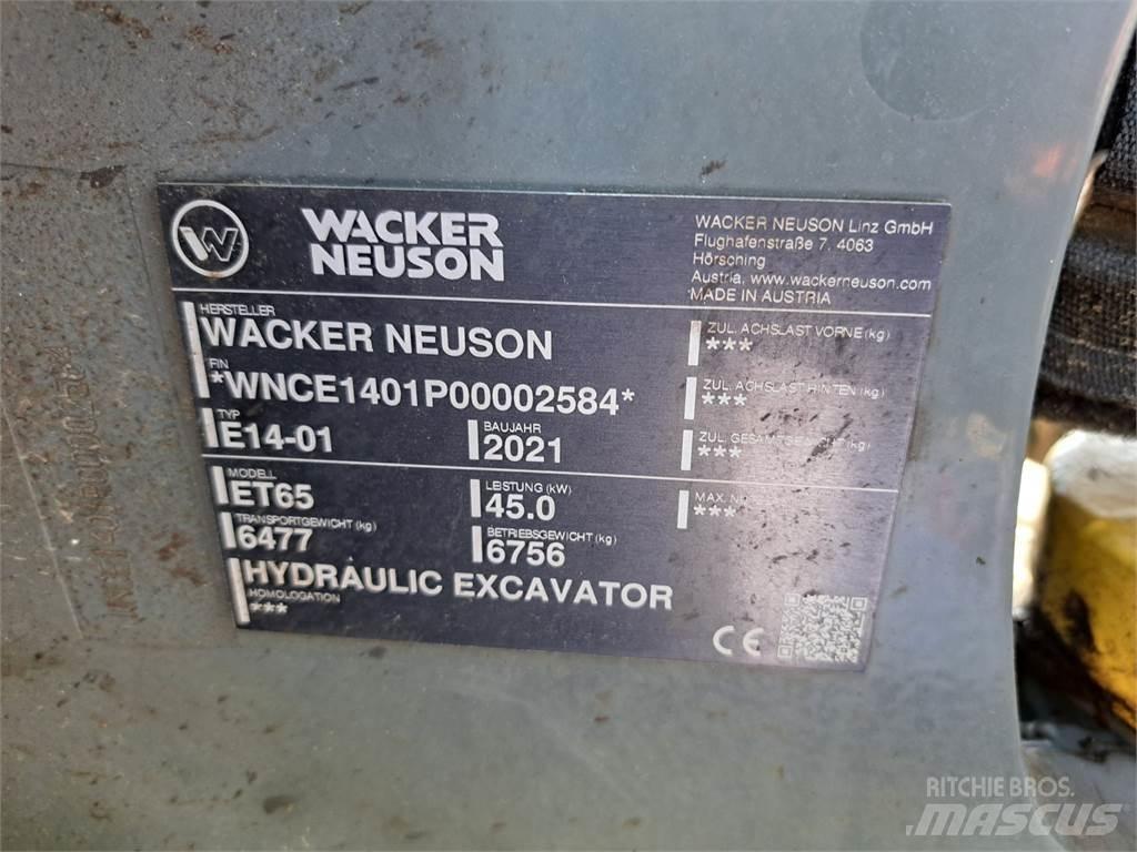 Wacker Neuson ET65 Escavadoras de rastos