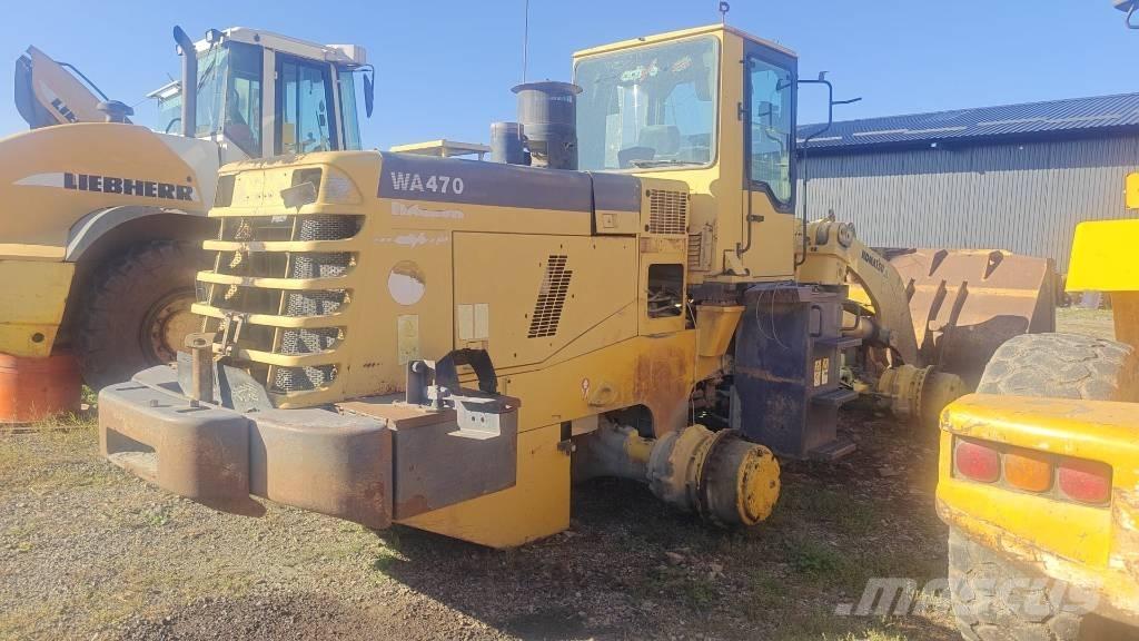 Komatsu WA 470-3H Eixos