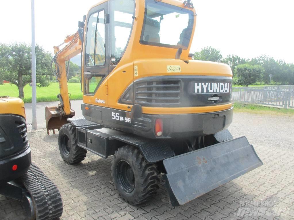 Hyundai Robex 55W-9 Escavadoras de rodas