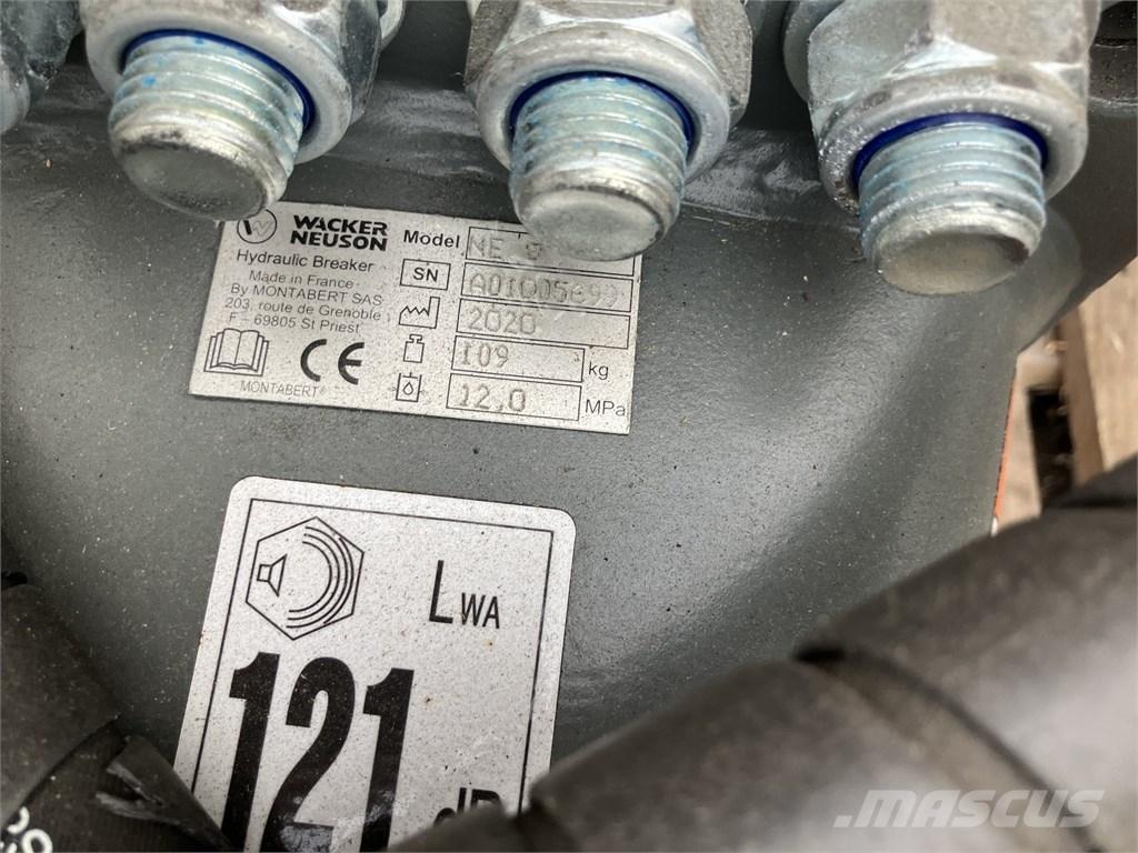 Montabert NE8 Martelos Hidráulicos