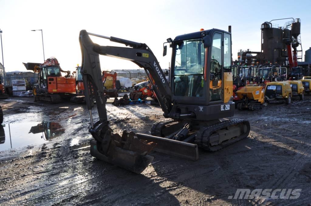 Volvo ECR 25 D Mini Escavadoras <7t