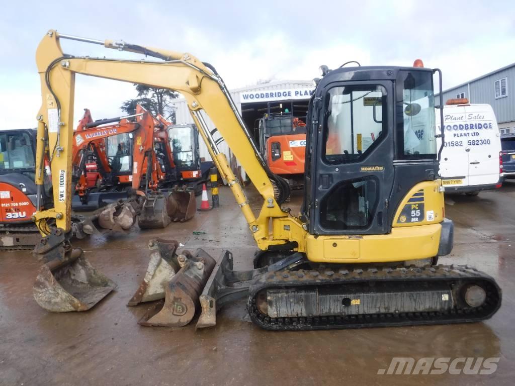 Komatsu PC 55 MR-3 Mini Escavadoras <7t