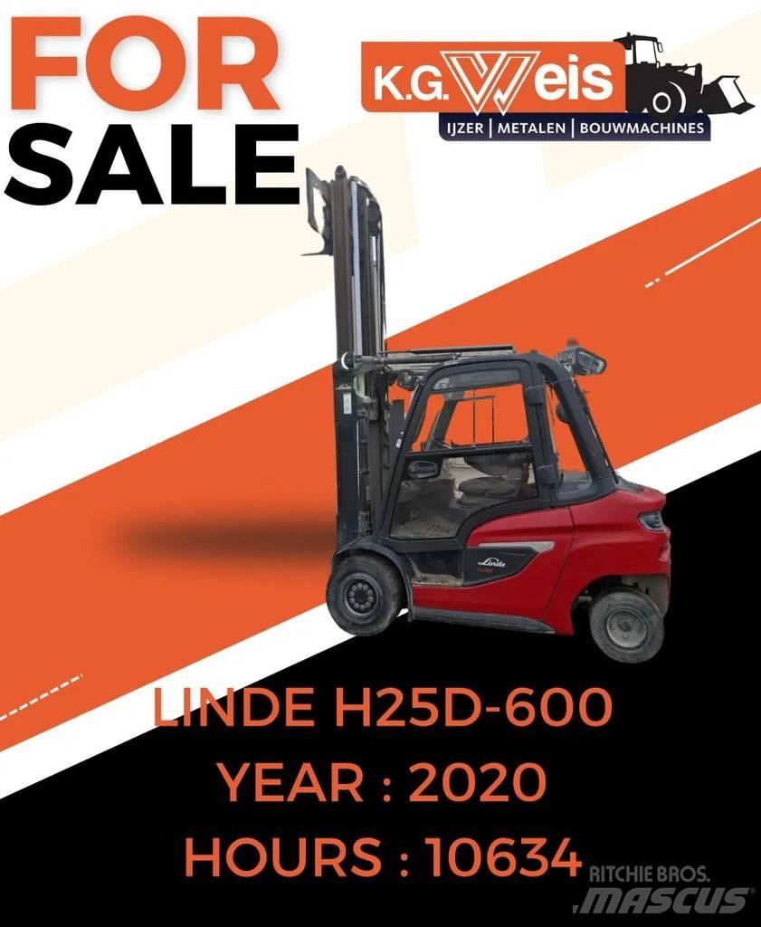Linde H25D-600 Empilhadores Diesel