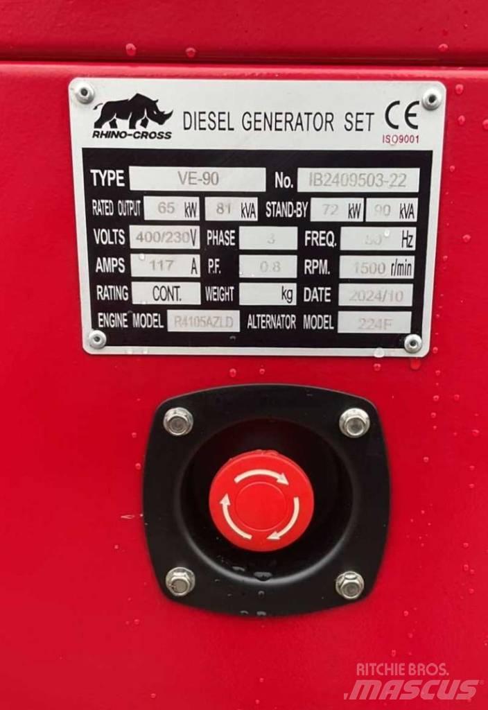 Rhino CROSS 90 KVA Geradores Diesel
