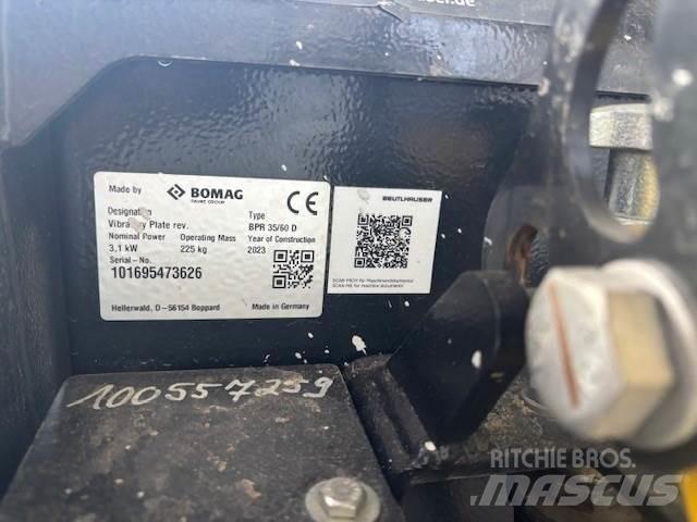 Bomag BPR35/60 D Placas compactadoras