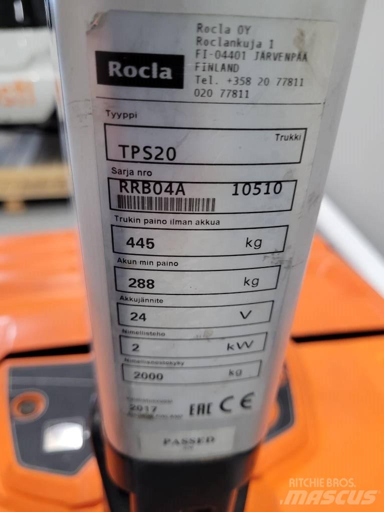 Rocla TPS20 Porta-paletes com plataforma