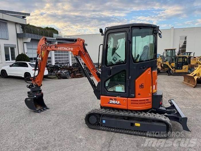 Hitachi ZX26 U-6 Mini Escavadoras <7t