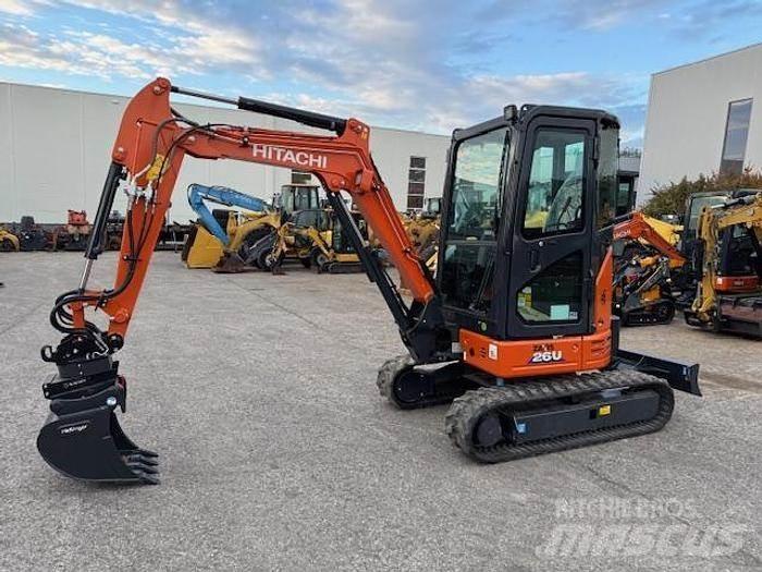 Hitachi ZX26 U-6 Mini Escavadoras <7t