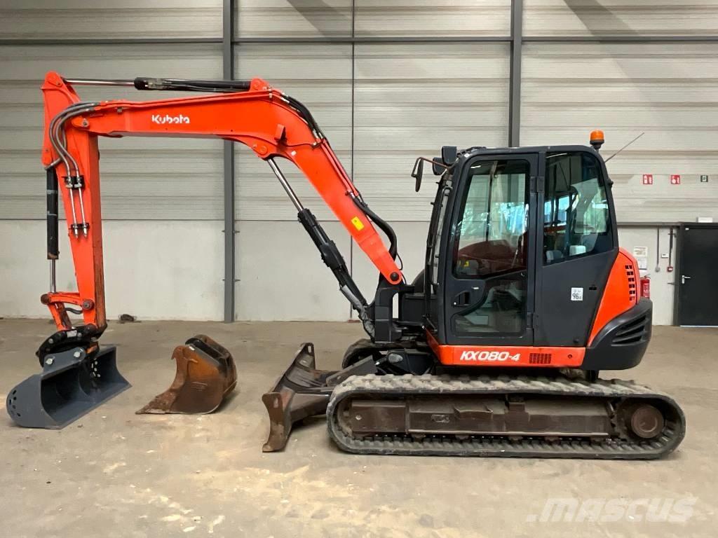 Kubota KX 080-4 Escavadoras Midi 7t - 12t