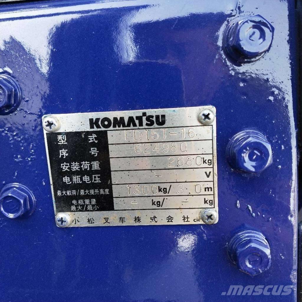 Komatsu 1.5t Empilhadores Diesel