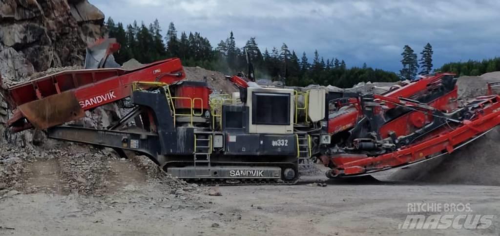 Sandvik QH 332 DDHS Britadores móveis
