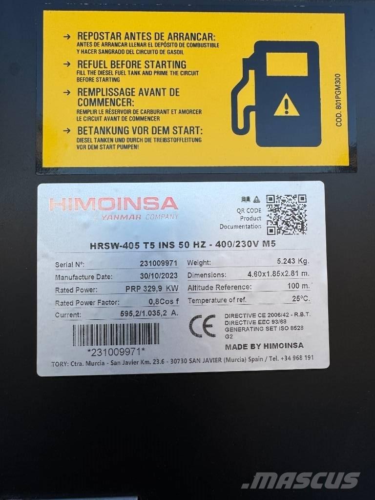 Himoinsa 405 Kva Geradores Diesel