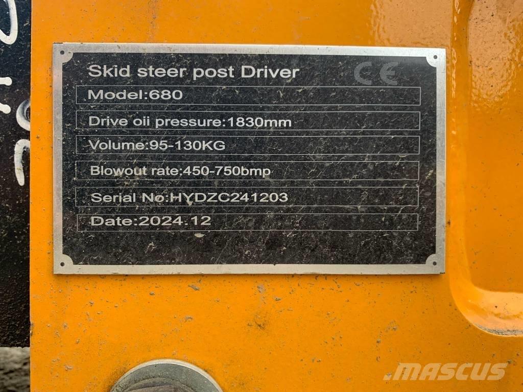  GIYI 680 Post Driver Outros componentes