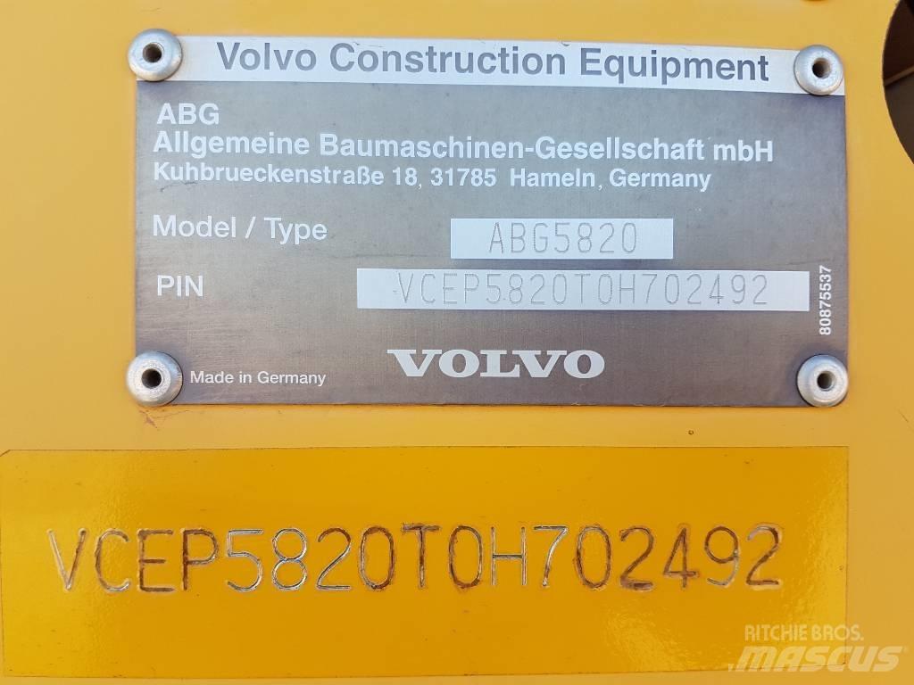Volvo ABG852 Pavimentadoras de asfalto