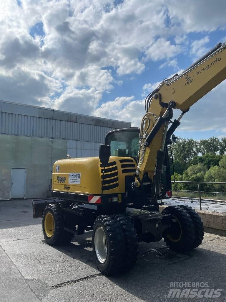 Yanmar B 95 W Escavadoras de rodas