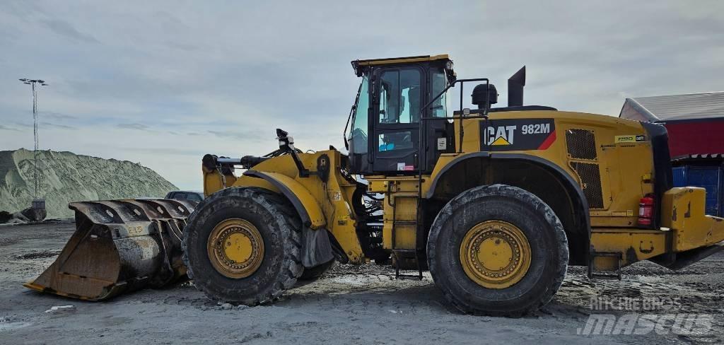 CAT 982 M Pás carregadoras de rodas