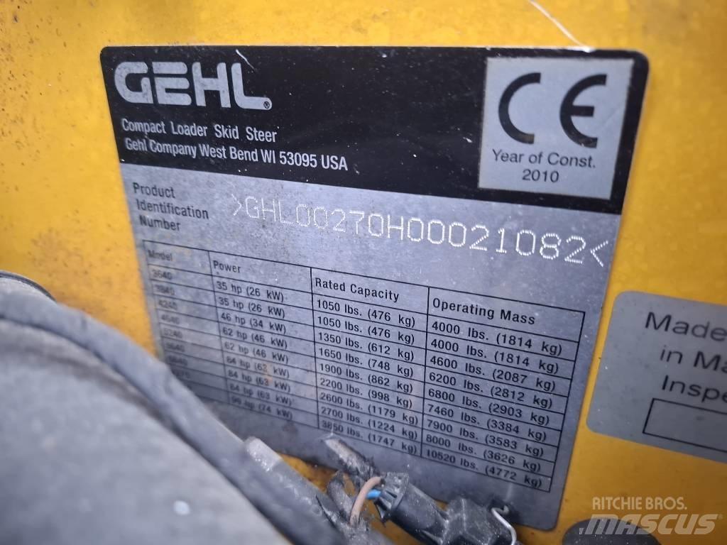 Gehl V 270 Carregadoras de direcção deslizante