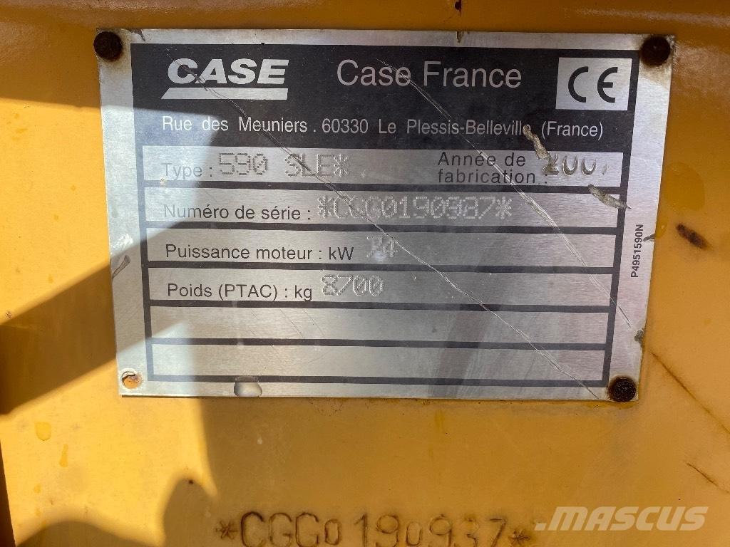 CASE 590 SLE Retroescavadoras