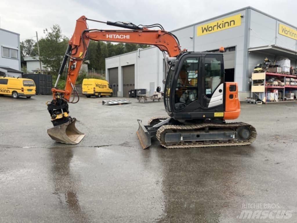 Hitachi ZX 85 US-6 Escavadoras Midi 7t - 12t