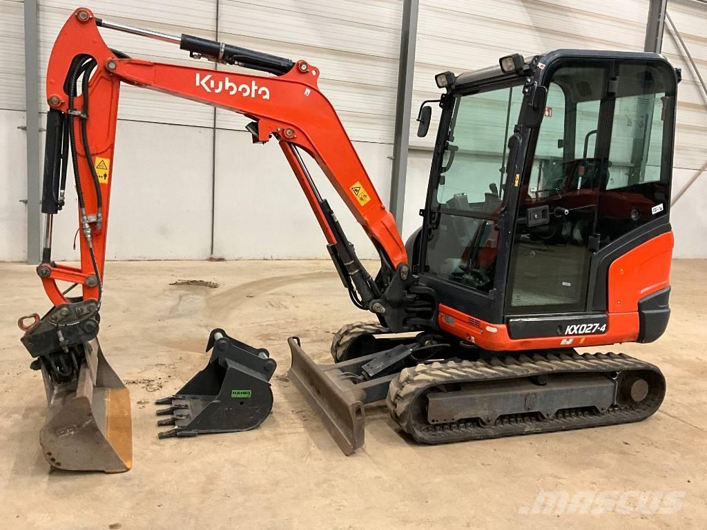 Kubota KX 027-4 HI Mini Escavadoras <7t