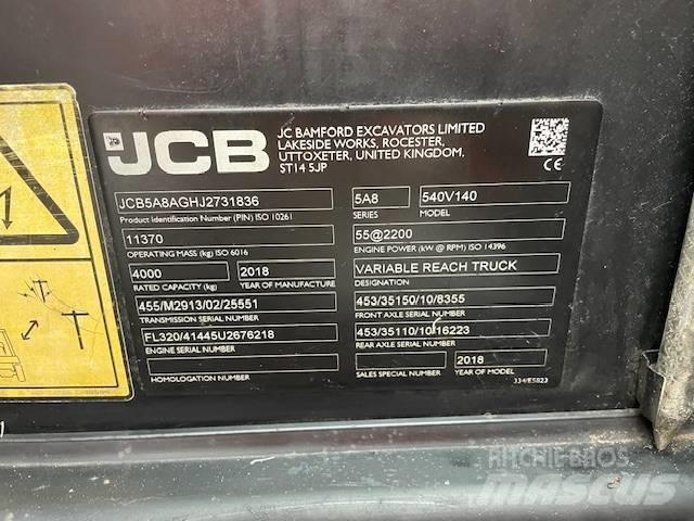 JCB 540-140 Manipuladores telescópicos