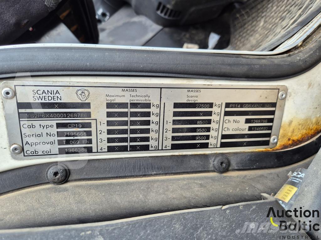 Scania P 114 GB Camiões basculantes