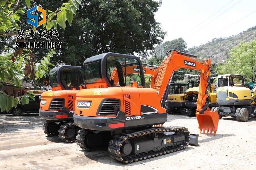 Doosan DX 55-9 C Mini Escavadoras <7t