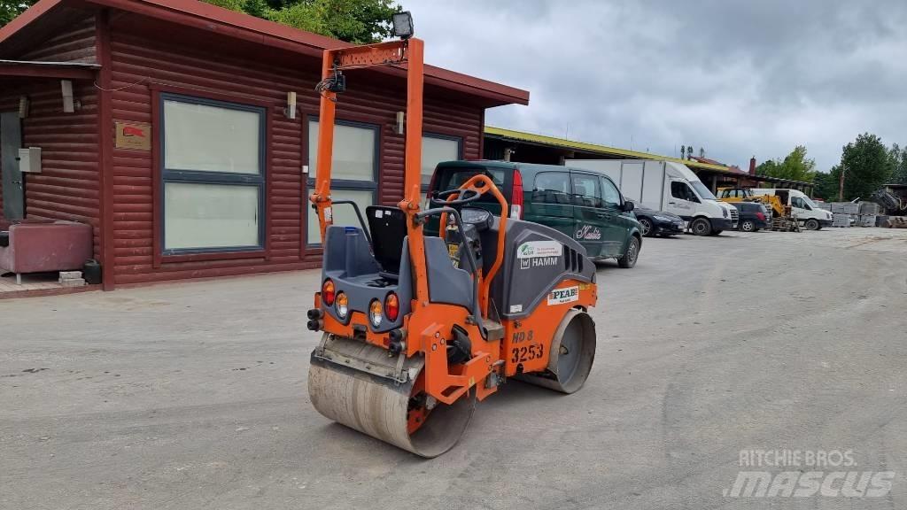 Hamm HD 8 VV Cilindros Compactadores tandem