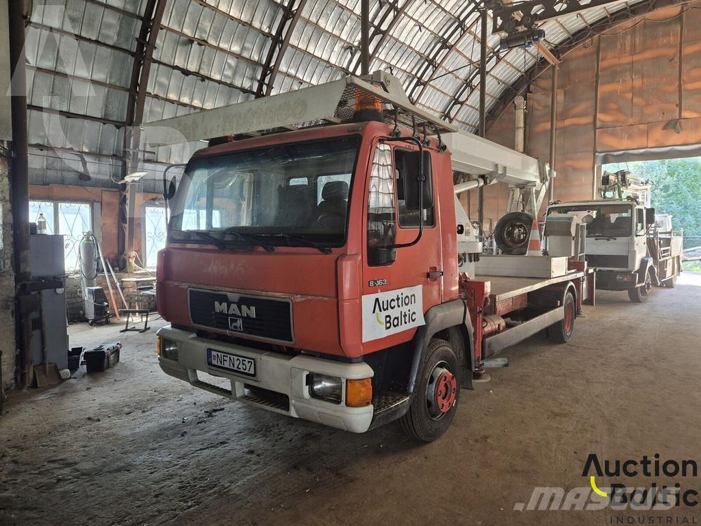 MAN 8.163 Plataformas aéreas montadas em camião