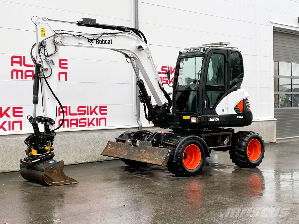 Bobcat E 57 W Escavadoras de rodas