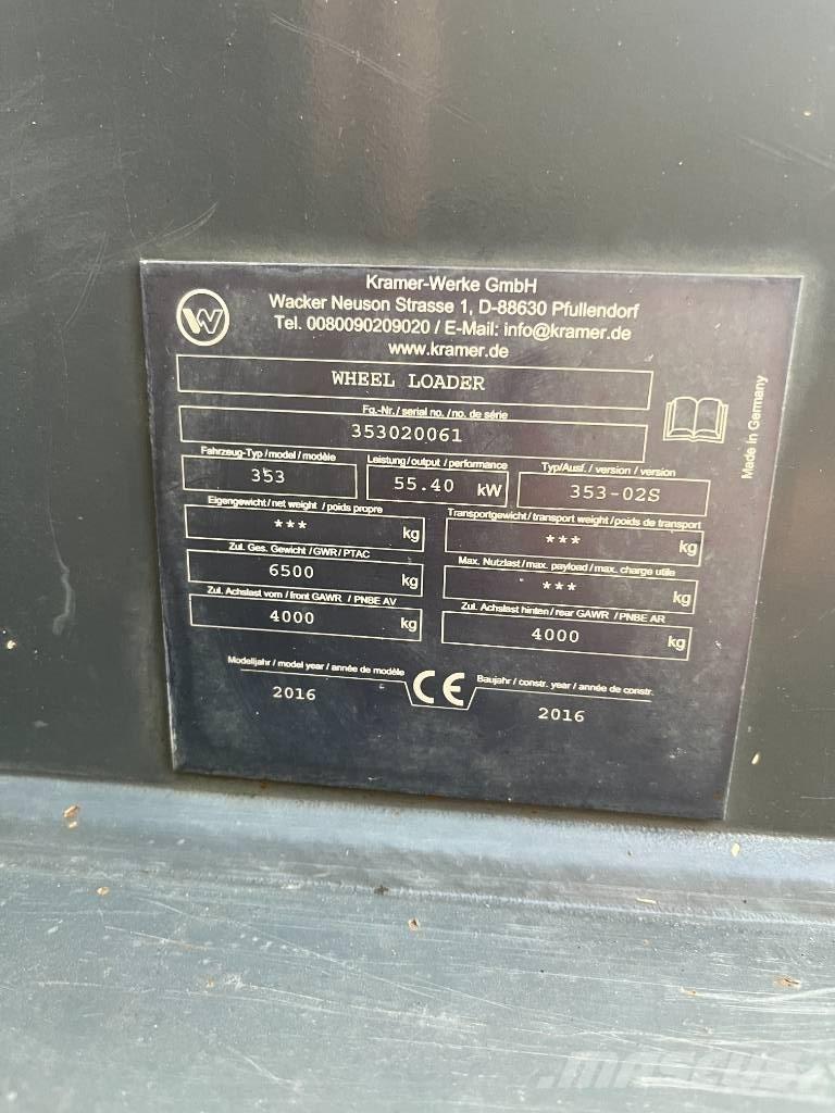 Kramer 5095 Pás carregadoras de rodas