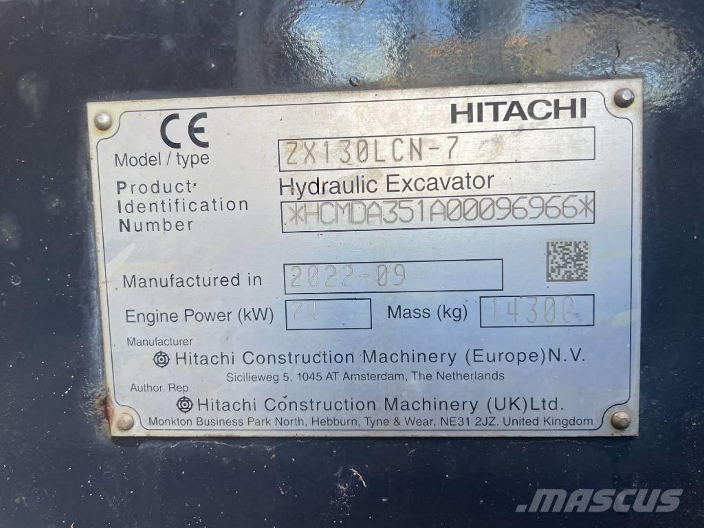 Hitachi ZX 130 LCN-7 Escavadoras de rastos
