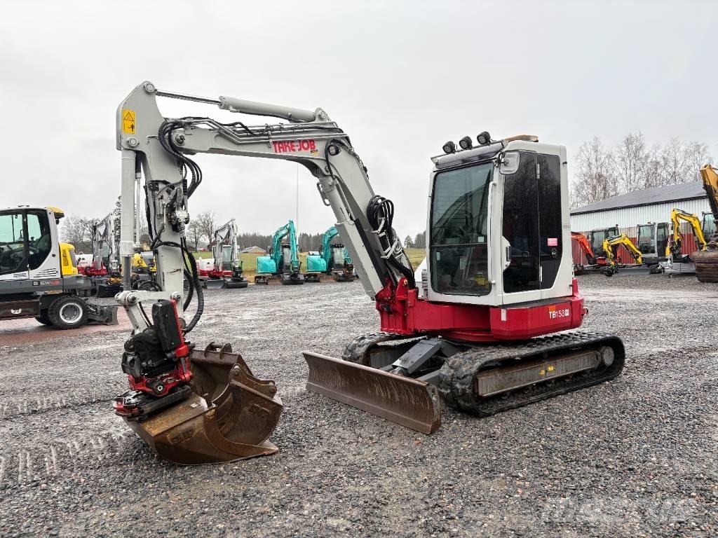 Takeuchi TB153FR Mini Escavadoras <7t