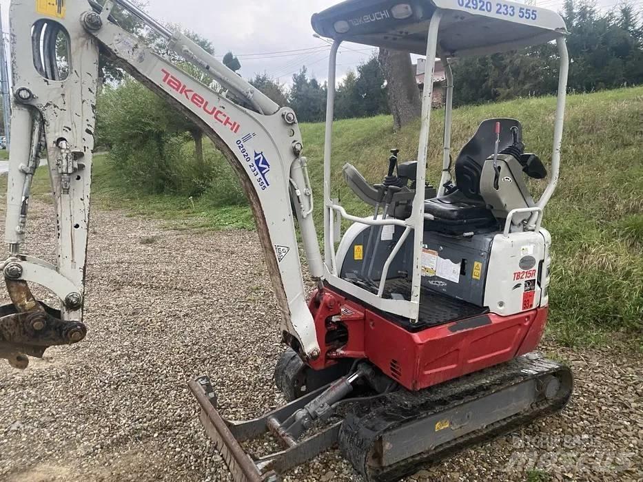 Takeuchi TB 215 R Mini Escavadoras <7t