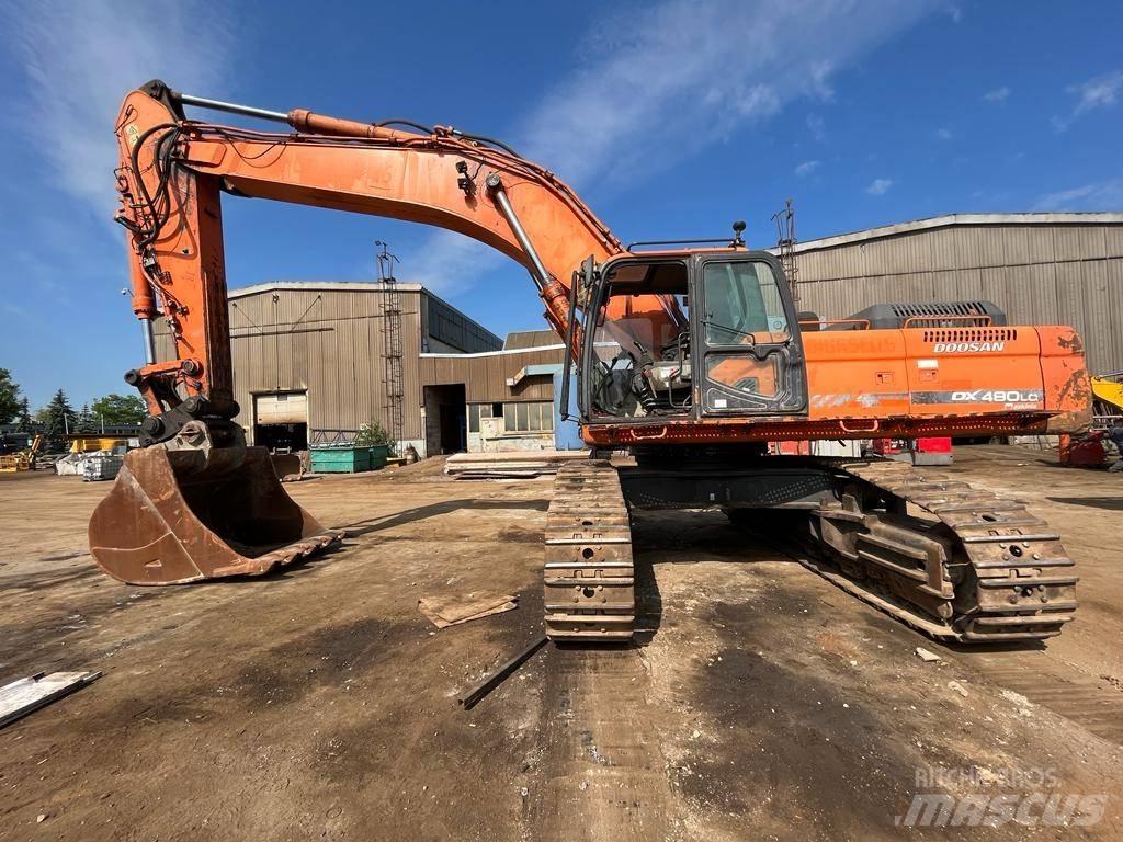 Doosan DX 480 LC Escavadoras de rastos
