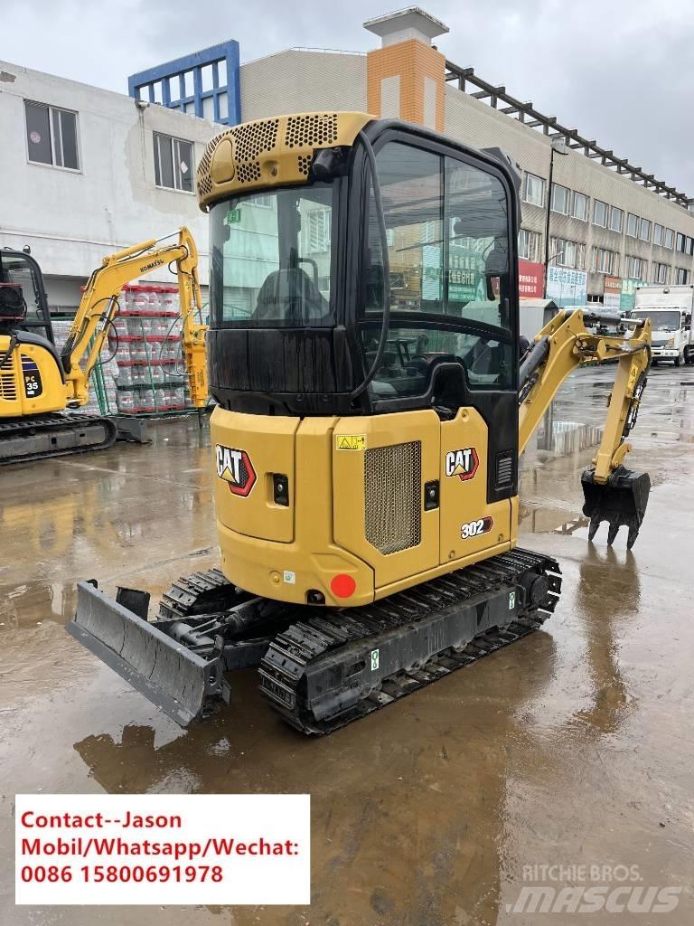 CAT 302CCR Mini Escavadoras <7t