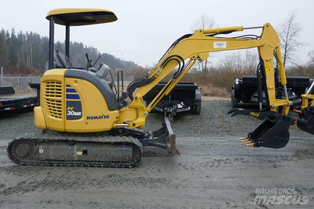 Komatsu PC30MR-5 Mini Escavadoras <7t