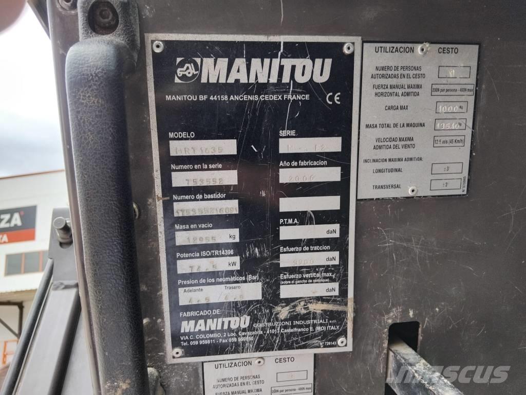 Manitou MRT1635 Manipuladores telescópicos