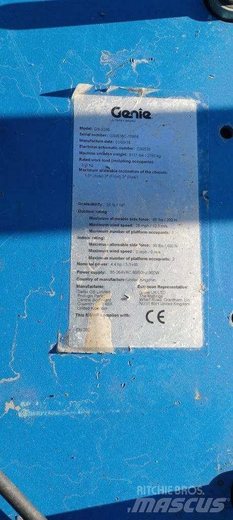 GENIE GS3246 Elevadores de tesoura