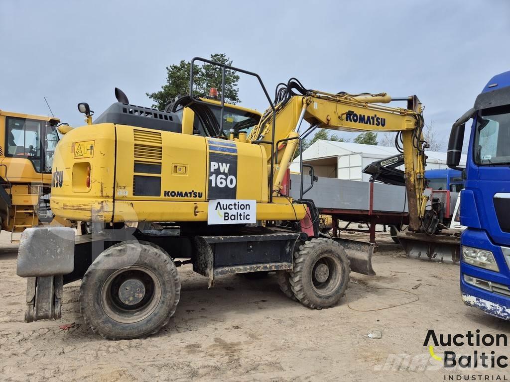 Komatsu PW160 Escavadoras de rodas