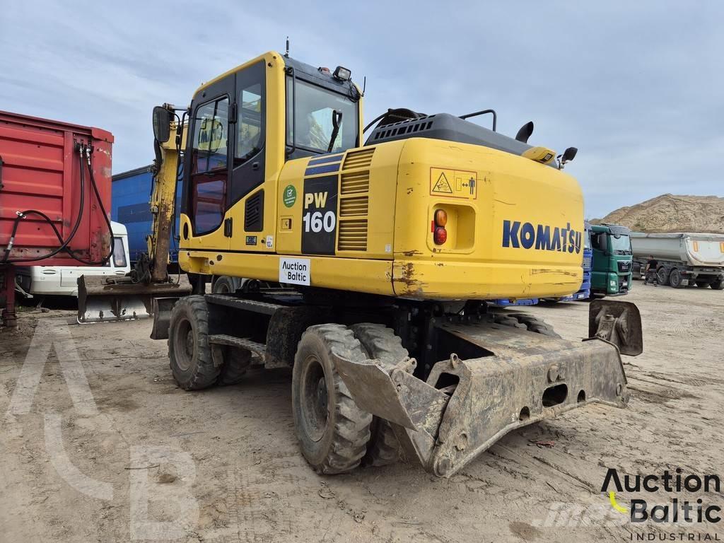 Komatsu PW160 Escavadoras de rodas