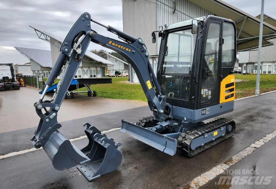 Eurotrac HE 18 Mini Escavadoras <7t