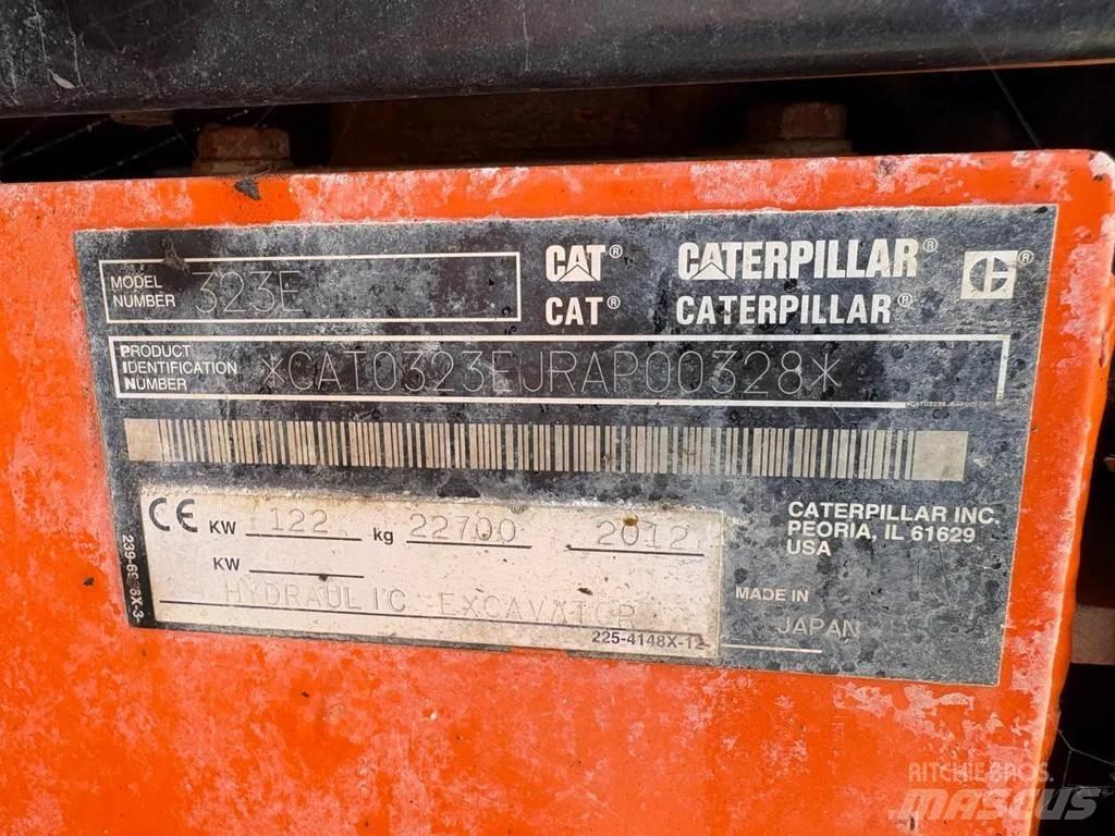 CAT 323E Escavadoras de rastos
