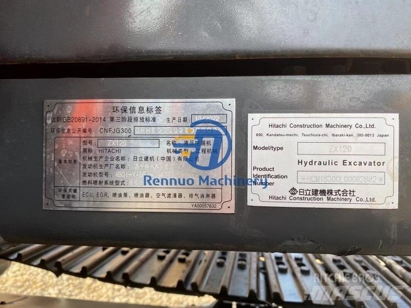 Hitachi ZX 120 Escavadoras de rastos